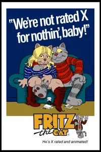 Poster to the movie "Fritz the Cat" #144868