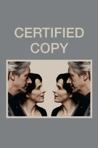 Poster to the movie "Certified Copy" #250659