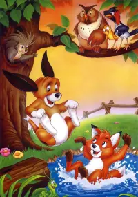 Poster to the movie "The Fox and the Hound" #237399