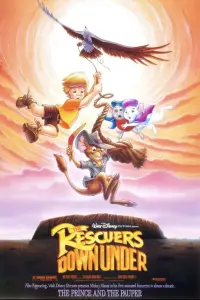 Poster to the movie "The Rescuers Down Under" #274479