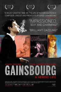 Poster to the movie "Gainsbourg: A Heroic Life" #252443