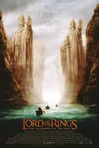 Poster to the movie "The Lord of the Rings: The Fellowship of the Ring" #11834