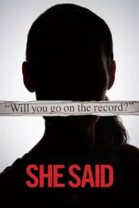 Poster to the movie "She Said" #141488