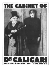 Poster to the movie "The Cabinet of Dr. Caligari" #113798