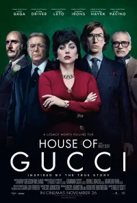 Poster to the movie "House of Gucci" #274778