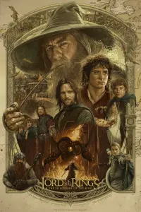 Poster to the movie "The Lord of the Rings: The Fellowship of the Ring" #11817