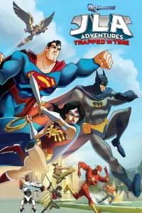 Poster to the movie "JLA Adventures: Trapped in Time" #107918