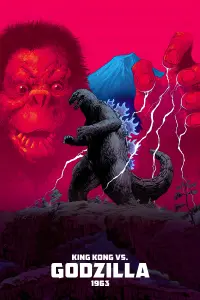 Poster to the movie "King Kong vs. Godzilla" #587598