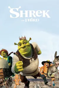 Poster to the movie "Shrek the Third" #18630