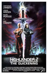 Poster to the movie "Highlander II: The Quickening" #343760