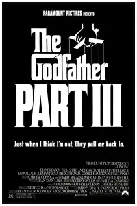 Poster to the movie "The Godfather Part III" #216461