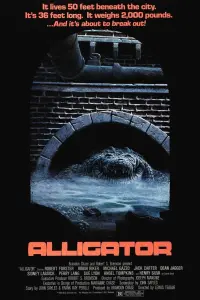 Poster to the movie "Alligator" #345968