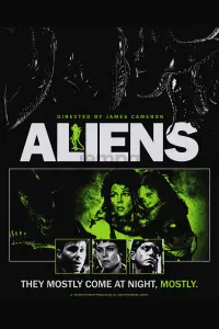 Poster to the movie "Aliens" #604645