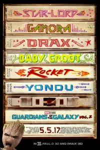 Poster to the movie "Guardians of the Galaxy Vol. 2" #204665