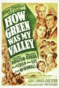 Poster to the movie "How Green Was My Valley" #230333