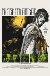 Poster to the movie "The Green Knight" #608320