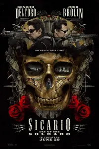 Poster to the movie "Sicario: Day of the Soldado" #29839