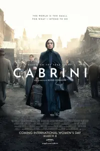 Poster to the movie "Cabrini" #365378