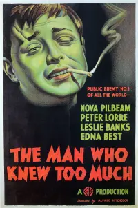 Poster to the movie "The Man Who Knew Too Much" #287829