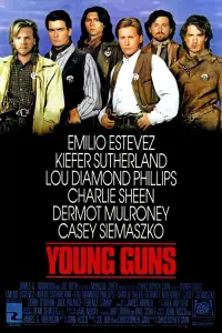 Poster to the movie "Young Guns" #115095