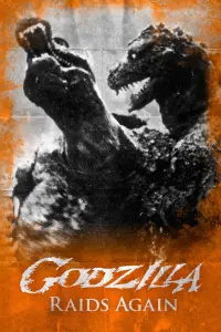 Poster to the movie "Godzilla Raids Again" #123806