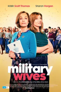 Poster to the movie "Military Wives" #342012