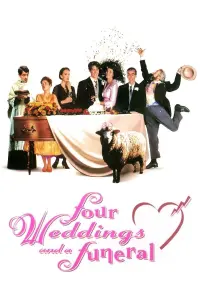 Poster to the movie "Four Weddings and a Funeral" #101662