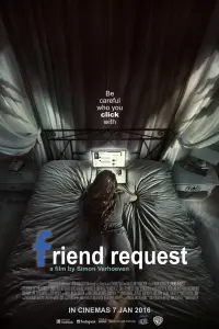 Poster to the movie "Friend Request" #117487