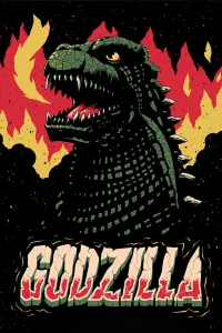 Poster to the movie "Godzilla" #205823