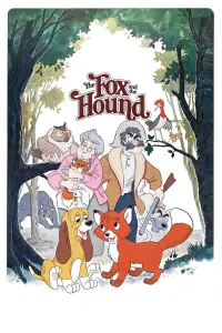 Poster to the movie "The Fox and the Hound" #237380