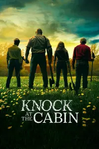 Poster to the movie "Knock at the Cabin" #290291