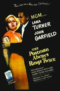 Poster to the movie "The Postman Always Rings Twice" #144629