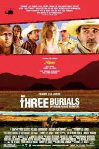 Poster to the movie "The Three Burials of Melquiades Estrada" #470686