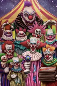 Poster to the movie "Killer Klowns from Outer Space" #550826