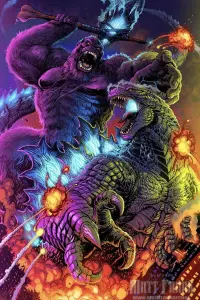 Poster to the movie "Godzilla vs. Kong" #567151