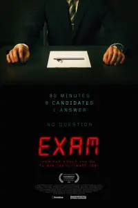 Poster to the movie "Exam" #93727