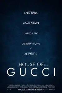 Poster to the movie "House of Gucci" #274794