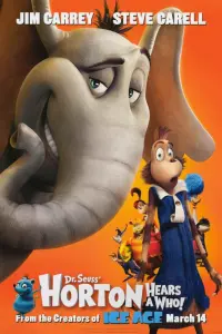 Poster to the movie "Horton Hears a Who!" #58253