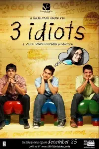 Poster to the movie "3 Idiots" #75640