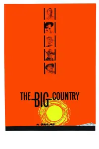 Poster to the movie "The Big Country" #138202