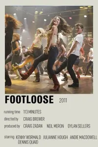 Poster to the movie "Footloose" #455164