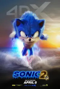 Poster to the movie "Sonic the Hedgehog 2" #5063