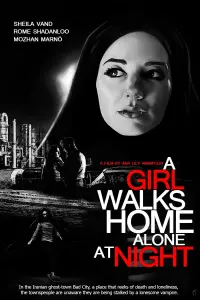 Poster to the movie "A Girl Walks Home Alone at Night" #260433