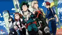 Backdrop to the movie "My Hero Academia: Two Heroes" #549749