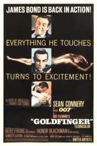 Poster to the movie "Goldfinger" #222850