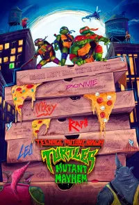 Poster to the movie "Teenage Mutant Ninja Turtles: Mutant Mayhem" #5231