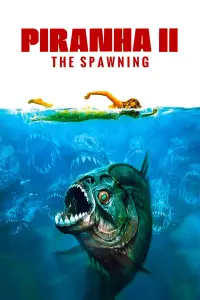 Poster to the movie "Piranha II: The Spawning" #97095