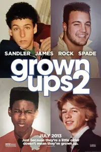 Poster to the movie "Grown Ups 2" #20325