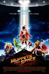 Poster to the movie "Muppets from Space" #158315