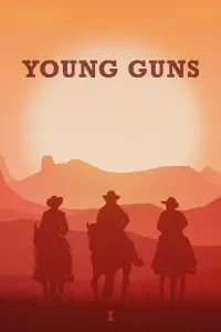 Poster to the movie "Young Guns" #115090